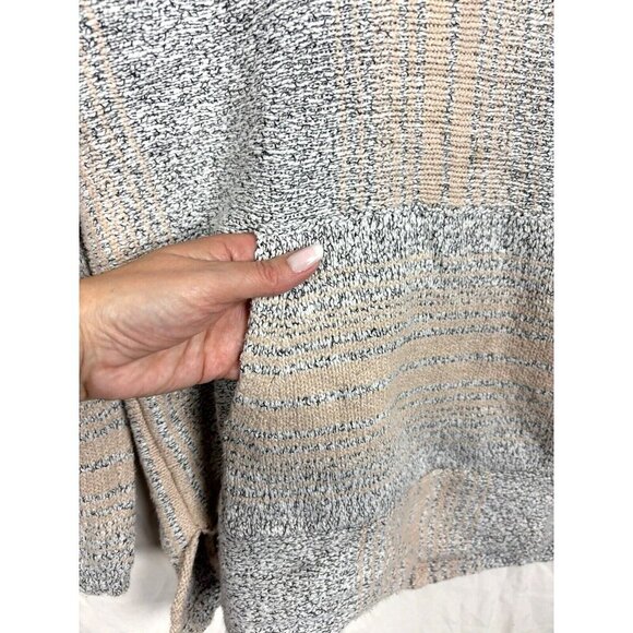 TNA Women's Size M Baja Hoodie 90's Poncho Camping Summer Sweater Cottage Vibes - Picture 6 of 11